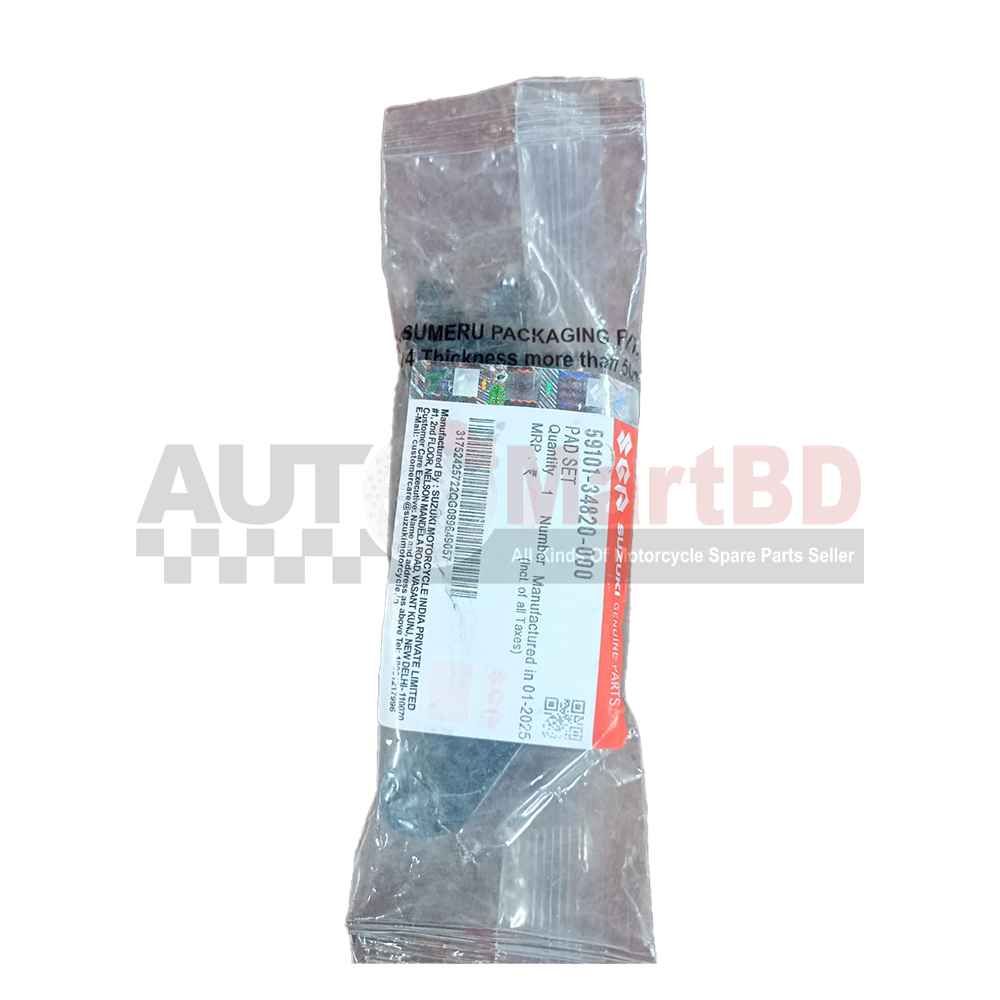 Suzuki Gixxer front disc brake pad (5910134820000) - Image 2